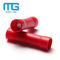 Red PVC Insulated Wire Butt Connectors / Electrical Crimp Connectors fornitore