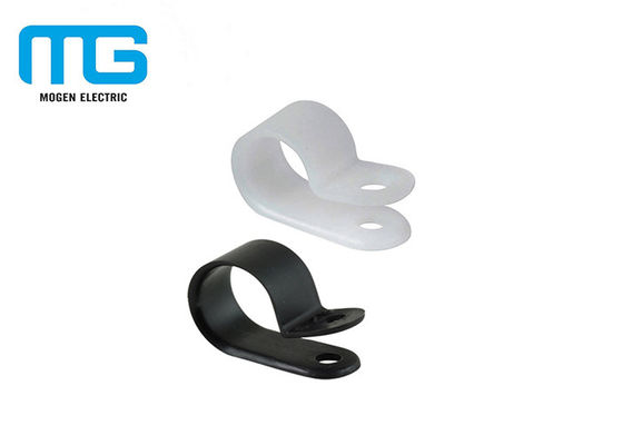 Porcellana il tipo collare di 100pcs R del cavo di nylon bianco della parete taglia con Nylon66 94V- 2, accessori del cavo diplomati CE fornitore
